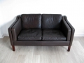 A Danish 'Borge Mogensen' eather sofa