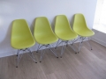 Set of 4 DSR side chairs. Chares & Ray Eames for Vitra