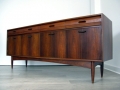 1960s teak and rosewood sideboard