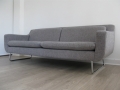 A grey 'aspen' sofa by Terence Conran