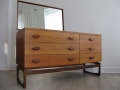 A 1960s teak chest of drawers/dresser by G Plan