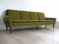 A large 4 seater Danish sofa