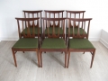  A set of 6 teak dining chairs by G Plan