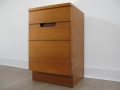 A 1960s bedside cabinet by Uniflex