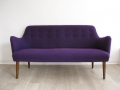 Danish 1960s purple sofa