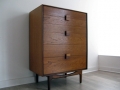 A 1960s teak chest of drawers by IB Kofod Larsen for G Plan