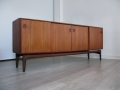 Danish teak sideboard on floating base