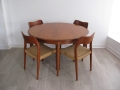 1960s Danish dining suite by J.L. Moller