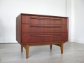 1960s Danish teak chest of drawers