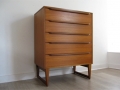 1960s teak chest of drawers