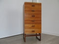 1960s teak Quadrille chest of drawers