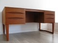 Arne Vodder teak 1960s desk