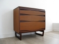 1960s teak chest of drawers White & Newton